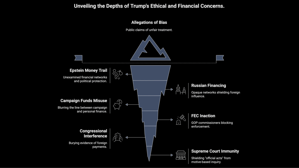Trump transition process accountability and ethics investigation