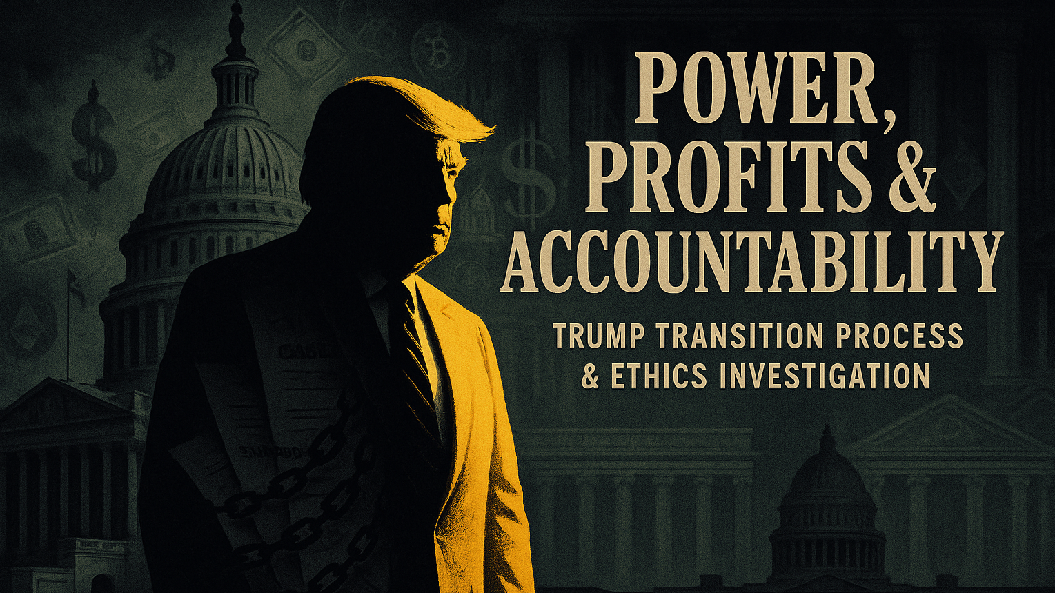 Trump transition process and ethics investigation analysis